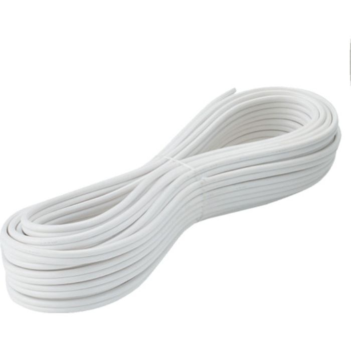 正和電工 平行線 VFFビニールコード 10m 白(Tcode:2519747)
