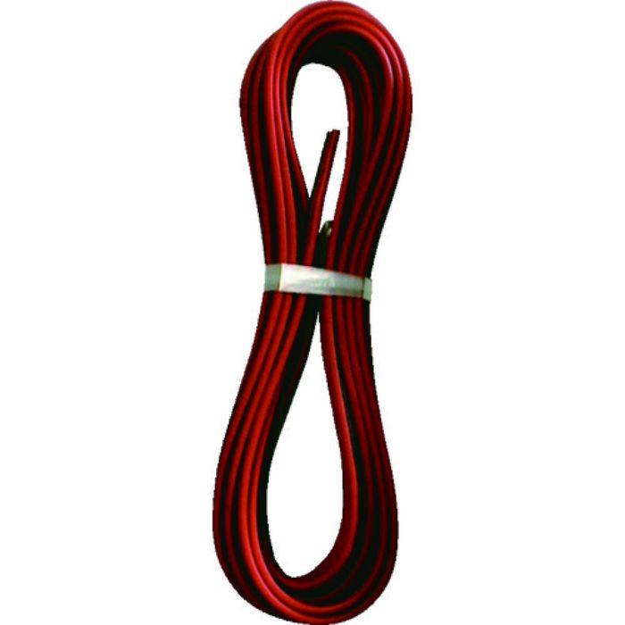 正和電工 異色平行線 VFFビニールコード 5m 赤/黒(Tcode:2519810)