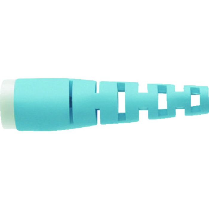PANDUIT 研磨済み光コネクタ用ブーツ ケーブル外径3mm用 OM3/OM4 アクア (10個入)(Tcode:7850417)