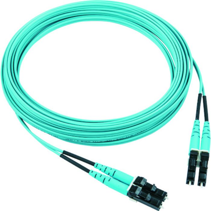 PANDUIT 光ファイバーパッチコード OM3 両端LCデュプレックス ライザー 5M FX2ERLNLNSNM005(Tcode:7850808)