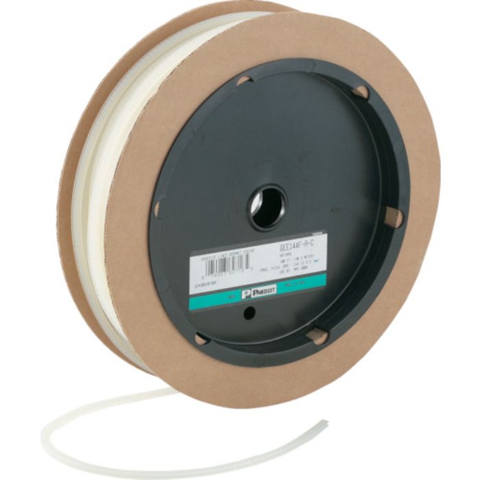 PANDUIT 粘着剤付き自在ブッシュ スリットあり 黒(Tcode:4045319)