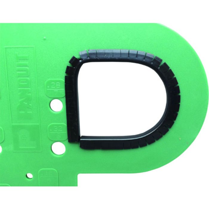 PANDUIT 自在ブッシュ スリット付き・ロールタイプ 耐候性黒(Tcode:8146654)