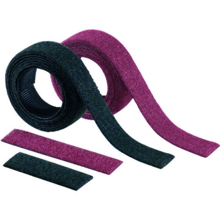 PANDUIT 結束バンド タックタイ ストリップタイプ(UL認定) 19.1×457×2.5 マルーン (10本入)(Tcode:1494737)