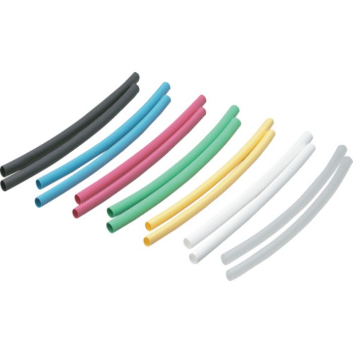 PANDUIT 熱収縮チューブ カラーコンビネーションパック 1S(袋)=10本(Tcode:2522225)