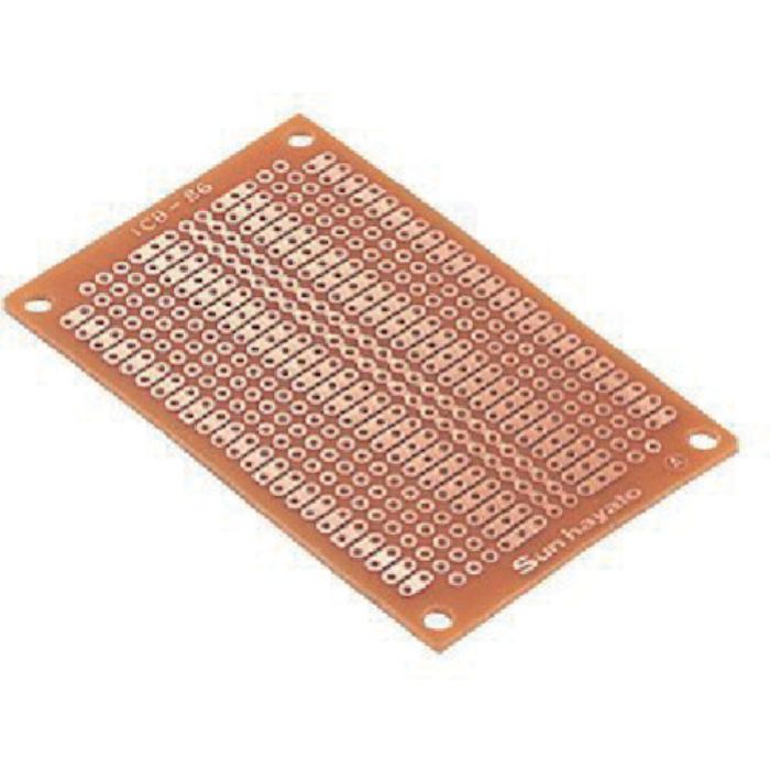 サンハヤト ユニバ-サル基板 47×72mm 穴径1.0φ(Tcode:8163141)