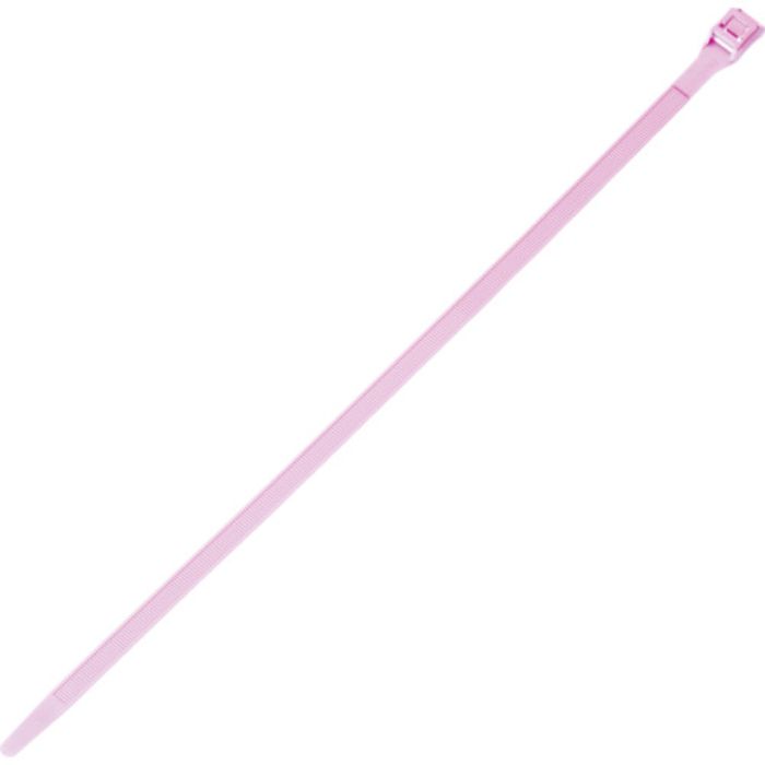PANDUIT 結束バンド インラインタイ 耐候性 ピンク (100本入)(Tcode:4382340)