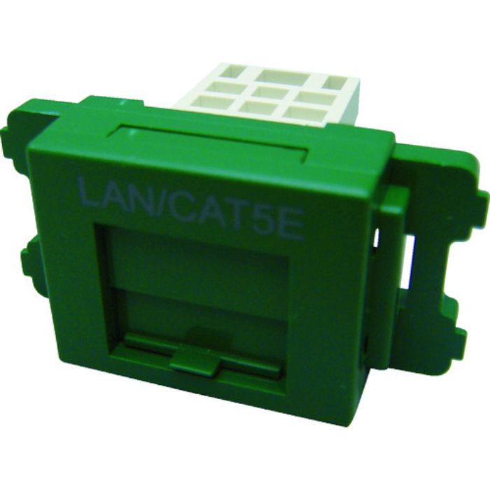 PANDUIT カテゴリ5EJISプレート用ジャックキット 緑(Tcode:4694970)