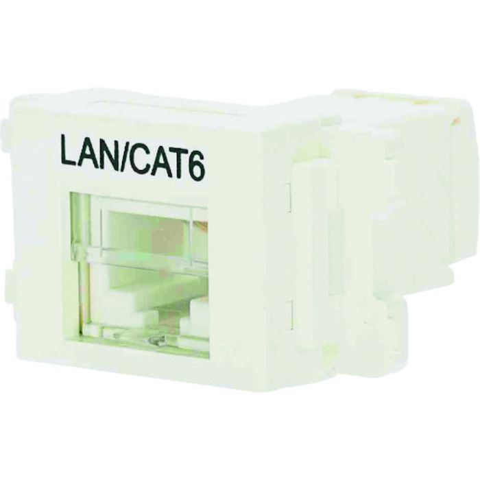 PANDUIT カテゴリ6JISプレート用ジャックキット オフホワイト(Tcode:1235907)