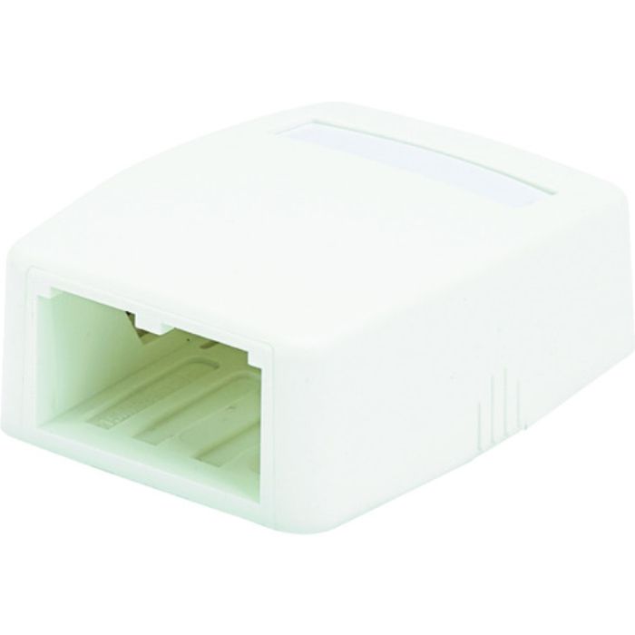 PANDUIT ローゼットボックス シャッターなし 2個口 白 JOQ20000(Tcode:8368100)