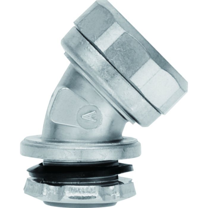 SANKEI ケイフレックス用 コネクタ ノックアウト接続用 管用平行おねじ付き 45°形(Tcode:1584208)