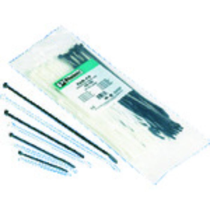 PANDUIT ナイロン結束バンド少量パック(ナチュラル・耐候性黒) 100本入(Tcode:4382498)