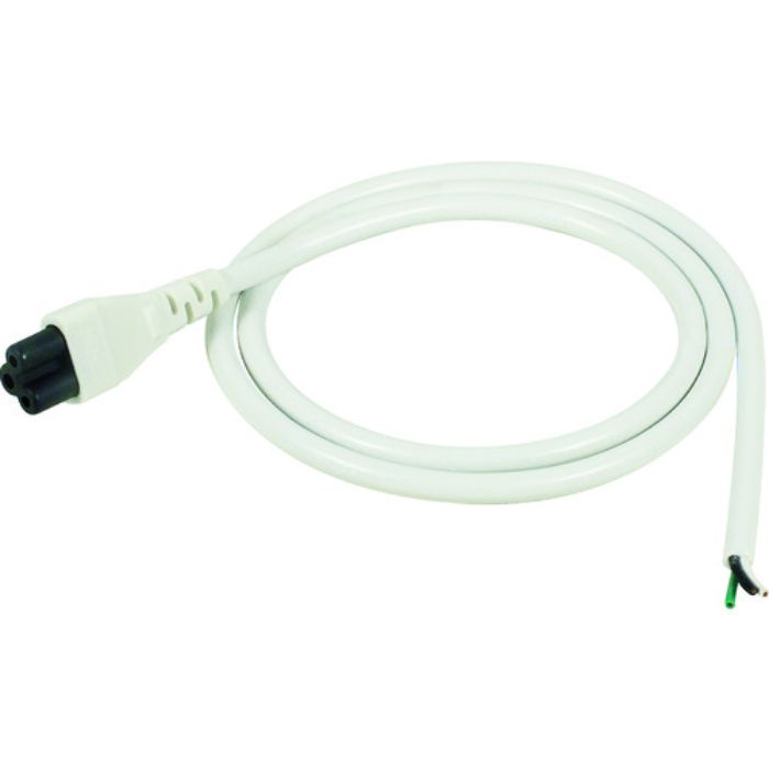NICHIDO LEDチューブライトマルチ用電源ケーブル1m切放し(Tcode:1098991)
