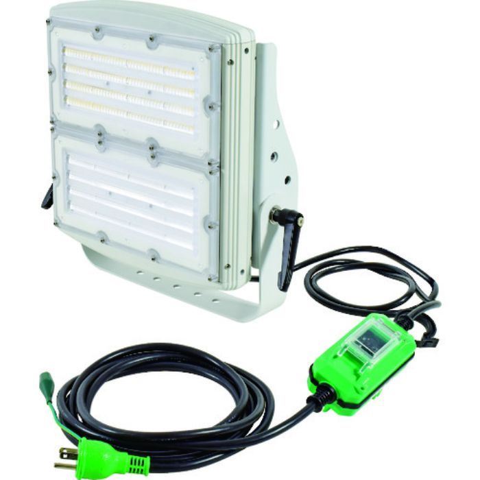 NICHIDO スクエアライト200W 電源装置一体型 昼白色 調光式(Tcode:2389790)