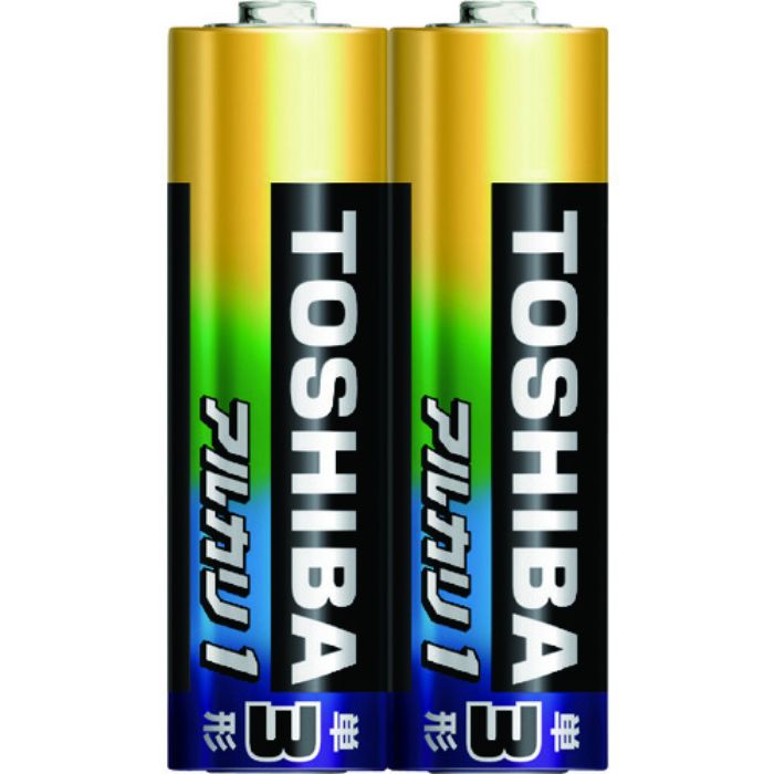 東芝 アルカリ乾電池単3形2本入り(Tcode:2115946)