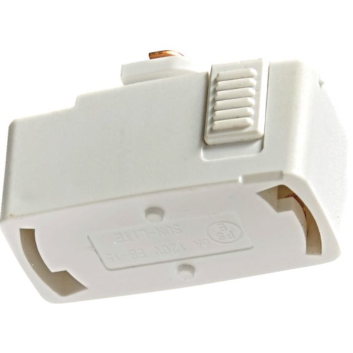 TRUSCO ライティングレール用プラグ 白(Tcode:3813058)