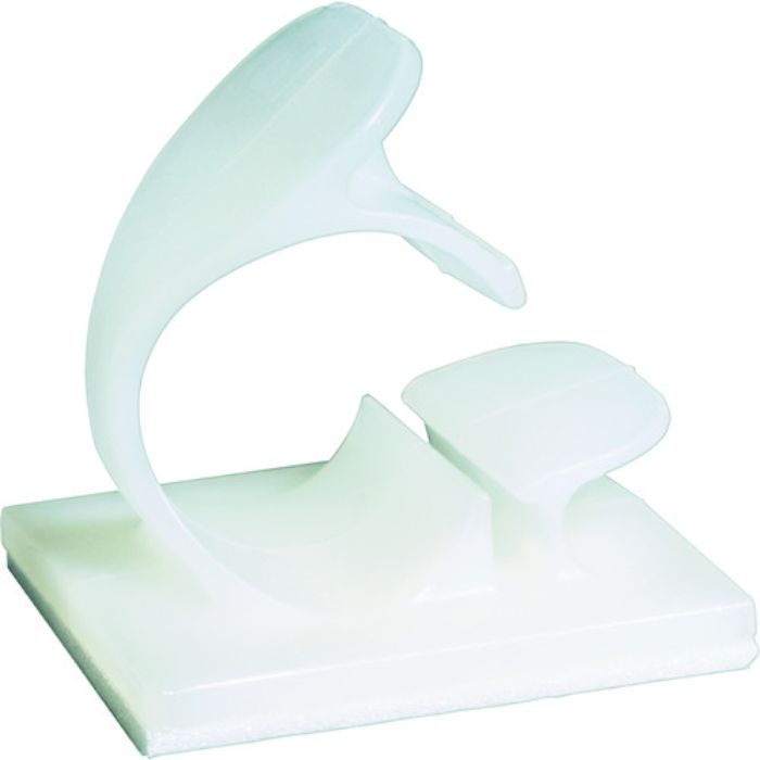 PANDUIT コードクリップ 粘着テープ付き ナチュラル (50個入)(Tcode:7851456)