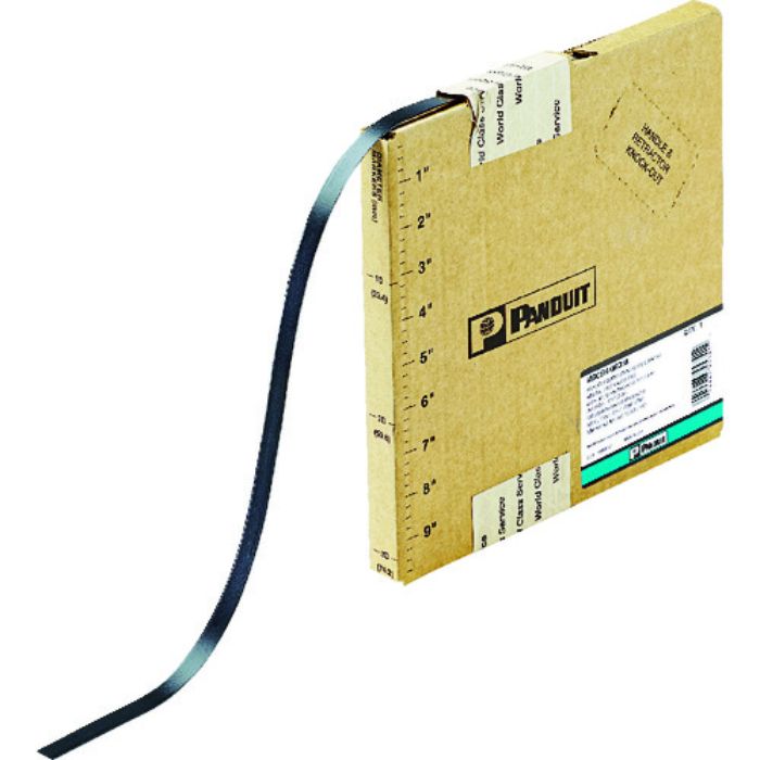 PANDUIT MLTタイプ フルコーティング長尺ステンレススチールバンド SUS316 幅7.9mm 長さ25.1m MBCH-QR316(Tcode:4961862)