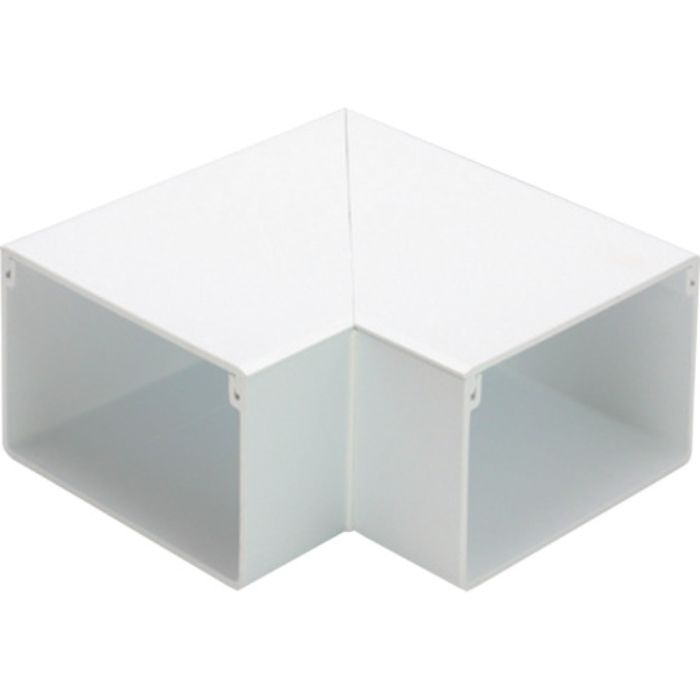 マサル エムケーダクト付属品 平面マガリ 5号 ホワイト(Tcode:1200378)