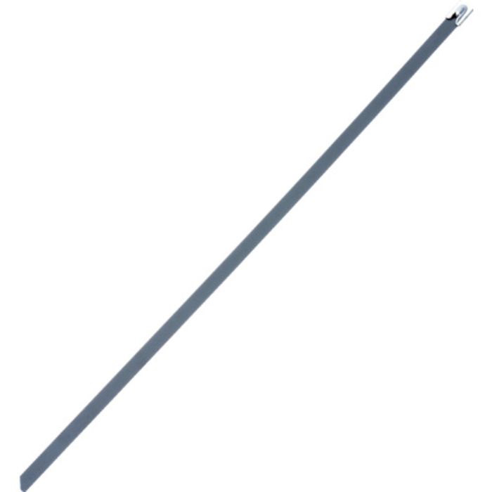 PANDUIT MLTタイプ フルコーティングステンレススチールバンド SUS316 黒 幅4.6mm 長さ201mm 100本入り MLTFC2S-CP316(Tcode:4774817)