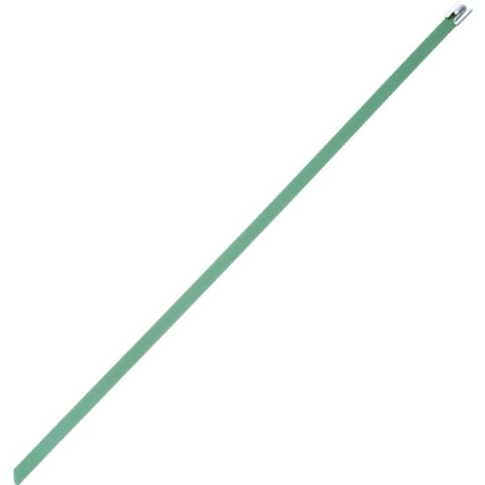 PANDUIT MLTタイプ フルコーティングステンレススチールバンド SUS316 緑 幅8.1mm 長さ363mm 50本入り MLTFC4H-LP316GR(Tcode:4774841)