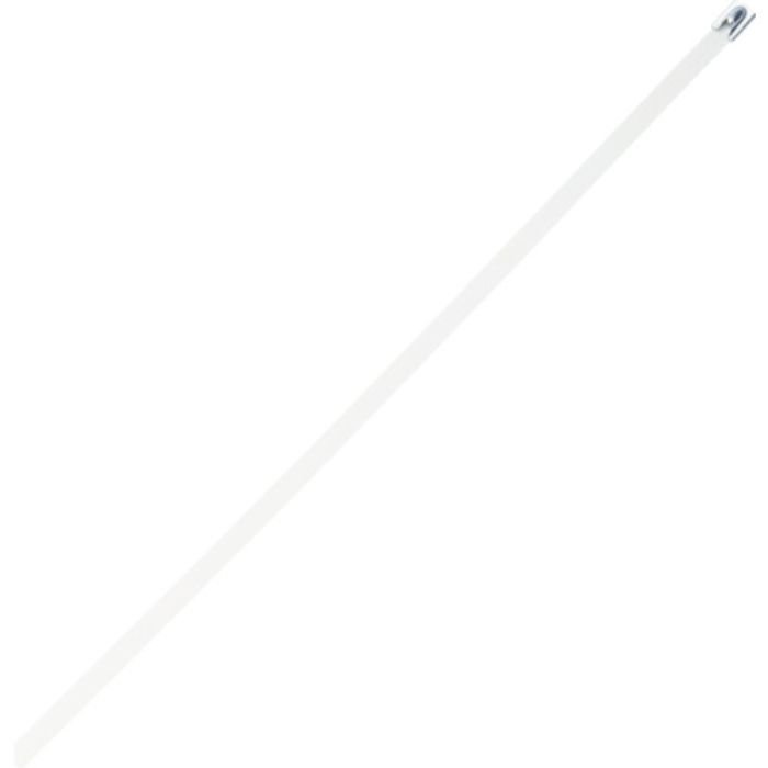 PANDUIT MLTタイプ フルコーティングステンレススチールバンド SUS316 白 幅8.1mm 長さ363mm 50本入り MLTFC4H-LP316WH(Tcode:4774868)