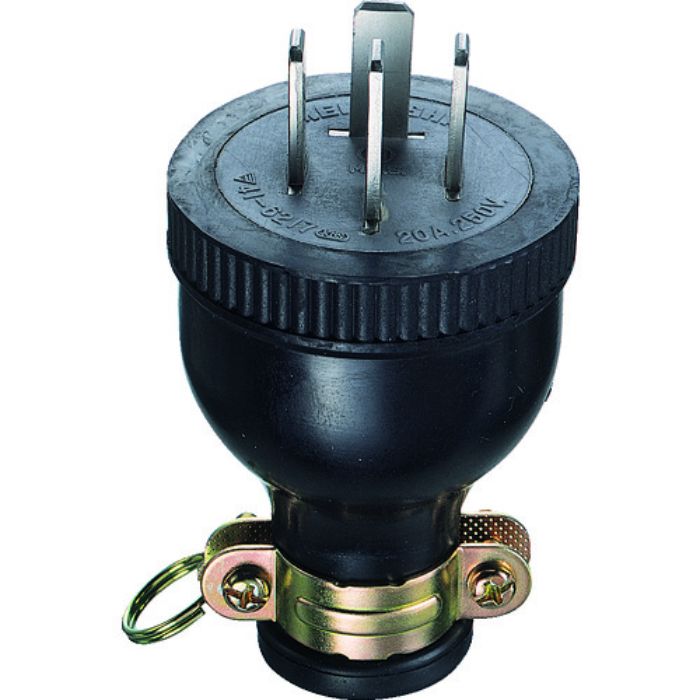 明工 ゴムプラグ接地3P(Tcode:2553767)