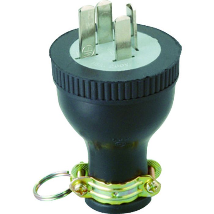 明工 ゴムプラグ接地3P(Tcode:4315189)