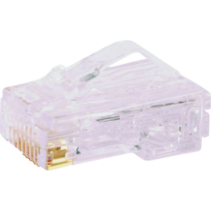 PANDUIT カテゴリ5E 細径ケーブル用モジュラープラグ AWG30撚線 100個入り MP530-C(Tcode:1949948)