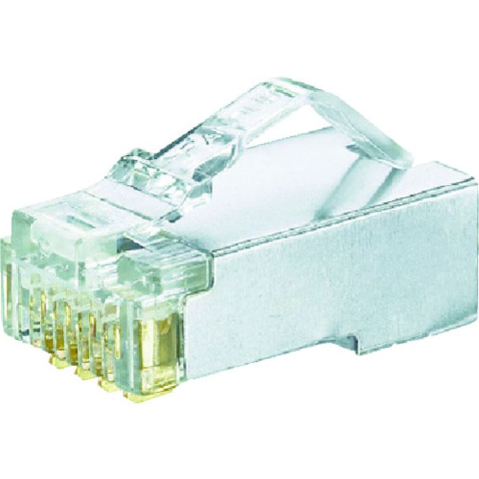 PANDUIT シールド付きモジュラープラグ LANコネクタ カテゴリ5E 100個入り MPS588-C(Tcode:4695178)