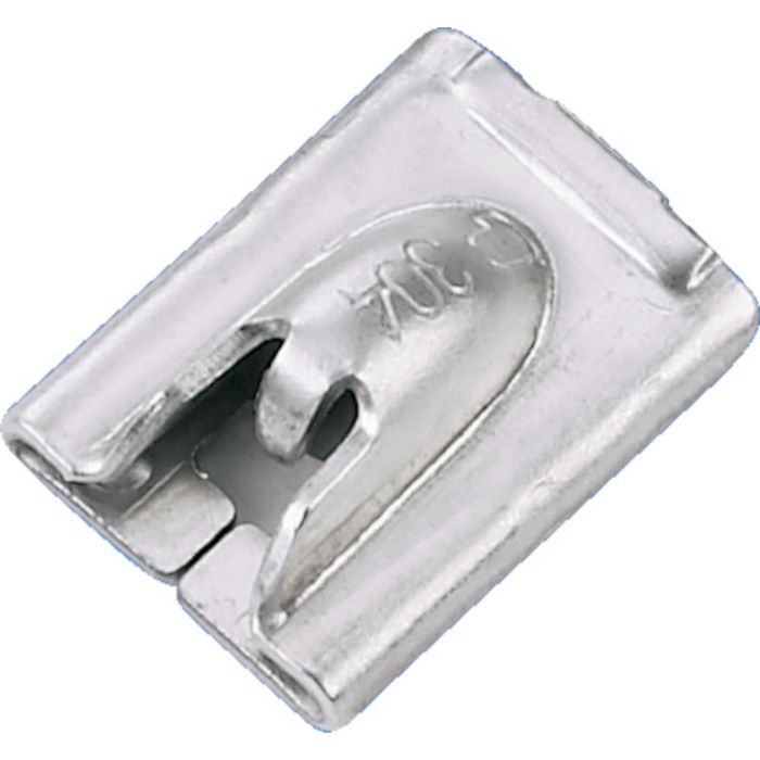 PANDUIT MLTタイプ 長尺ステンレススチールバンド スーパーヘビータイプ用ヘッド SUS304 幅:15.9mm用 100個入り MTHSH-C(Tcode:8257212)