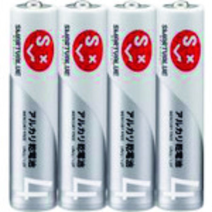 JTX 365388)アルカリ乾電池 単4×4本 N124J-4P (Tcode:1961483)