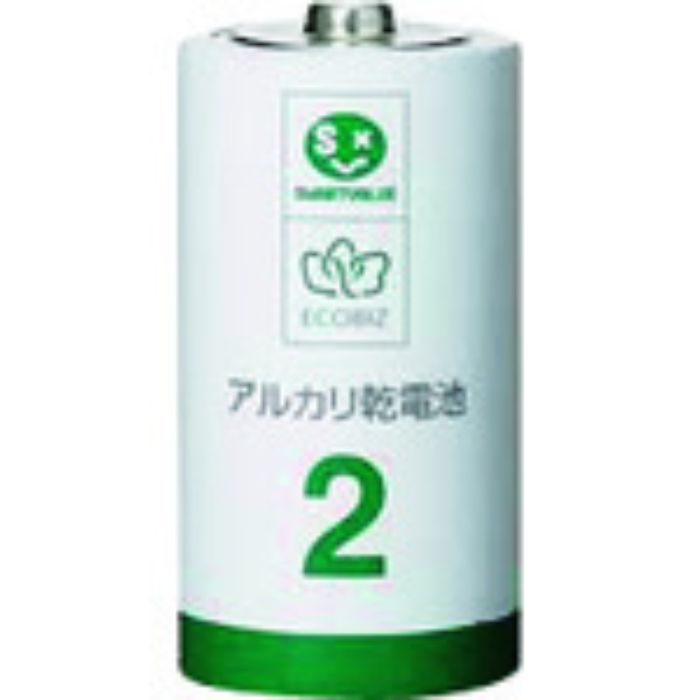 JTX 861314)アルカリ乾電池3 単2×10本 N212J-10P(Tcode:1960019)