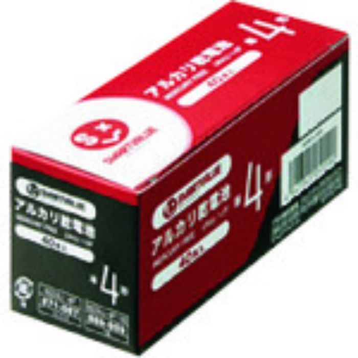 JTX 888959)アルカリ乾電池2 単4×40本 N224J-4P10(Tcode:1964764)