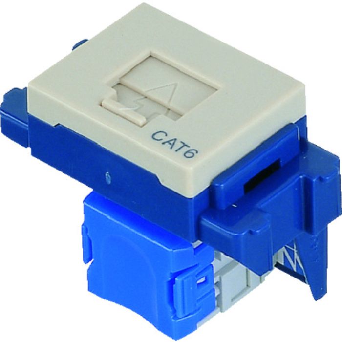 Panasonic ぐっとすシリーズ情報モジュラジャック CAT6 埋込型 ベージュ(Tcode:7999551)