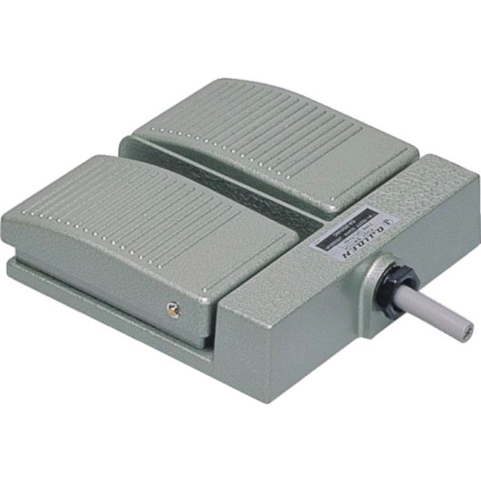 オジデン フットスイッチ アルミダイカスト製ミニ形 電気定格6A-250VAC(Tcode:3966071)