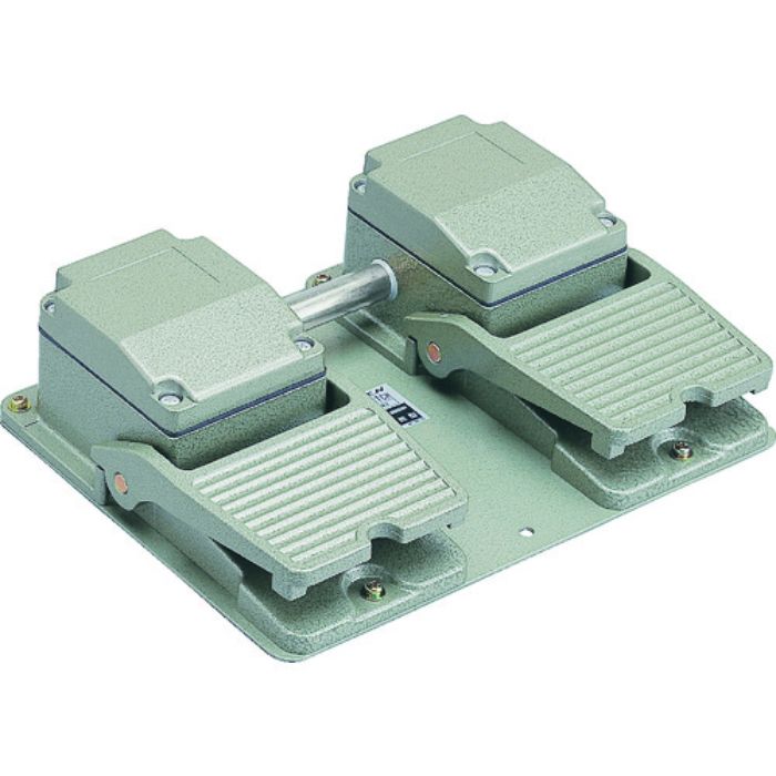 オジデン フットスイッチ 産業用防雨形 電気定格6A-250VAC(Tcode:3966097)