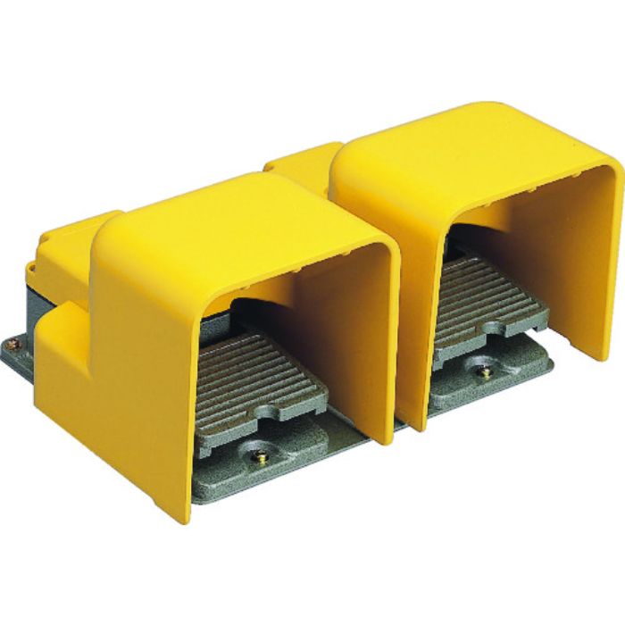 オジデン フットスイッチ産業用防雨形・シールドカバー付 定格6A-250VAC(Tcode:4786629)