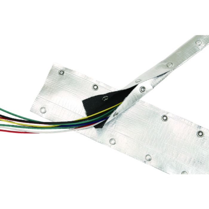 TRUSCO 遮熱断熱配線保護チューブ ホックタイプ 25Φ1m(Tcode:2075221)