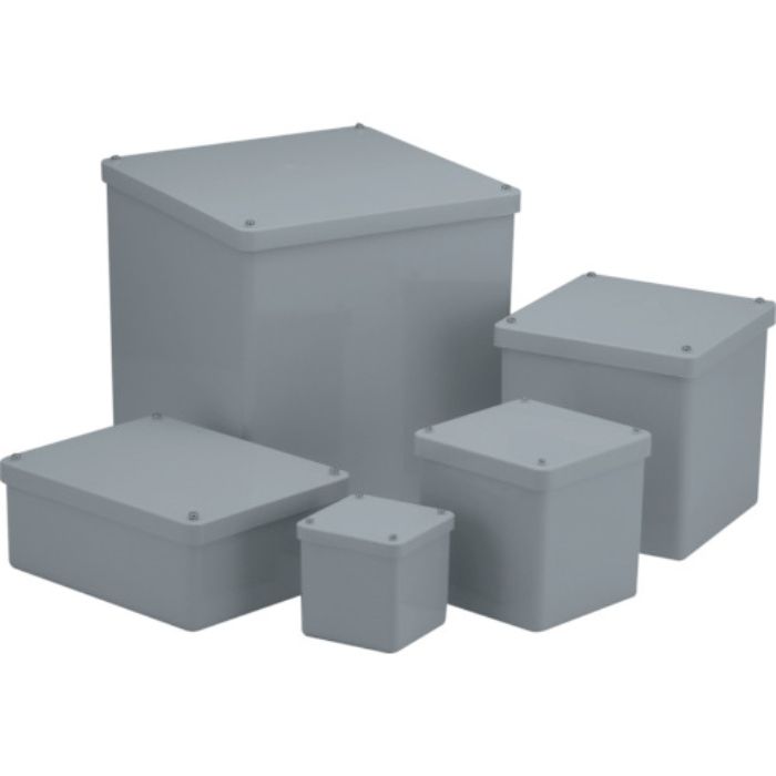 日動電工 プルボックス(平蓋)(グレー)(Tcode:4437110)