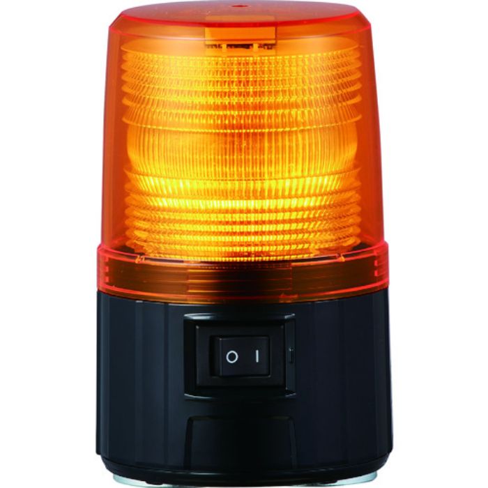 パトライト 電池式フラッシュ表示灯 イエロー(Tcode:8202786)