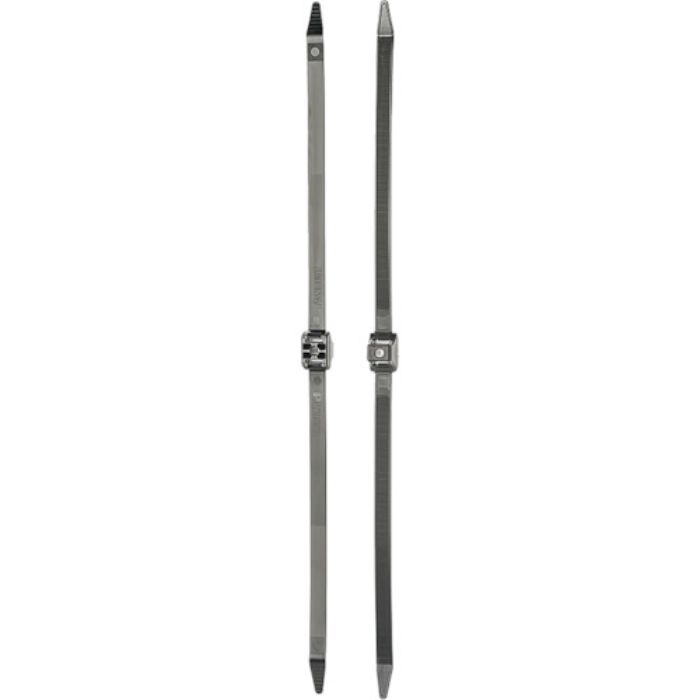 PANDUIT ダブルクランプ結束バンド 耐候性黒 長さ:490mm 幅:12.7mm 100本入り PLDC2.5EH-C350(Tcode:2391405)