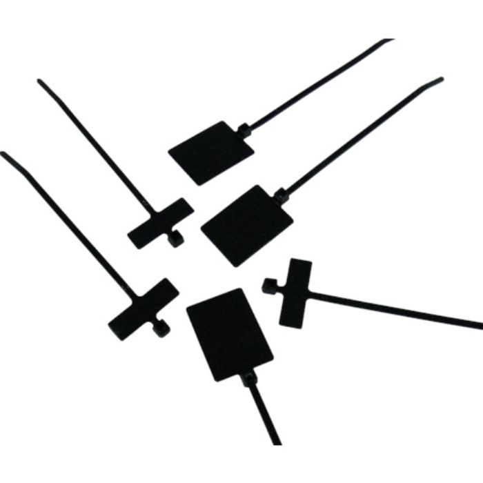 PANDUIT 旗型タイプナイロン結束バンド 耐候性黒 (1000本入)(Tcode:4382749)