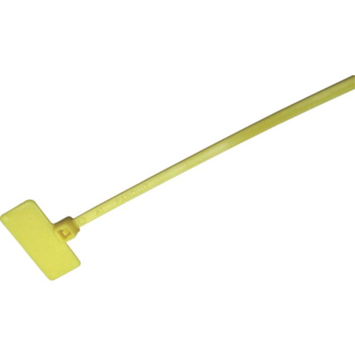 PANDUIT 旗型タイプナイロン結束バンド 黄 (1000本入)(Tcode:8146449)