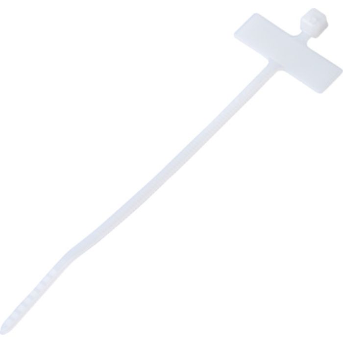 PANDUIT 旗型タイプナイロン結束バンド ナチュラル (100本入)(Tcode:2522489)