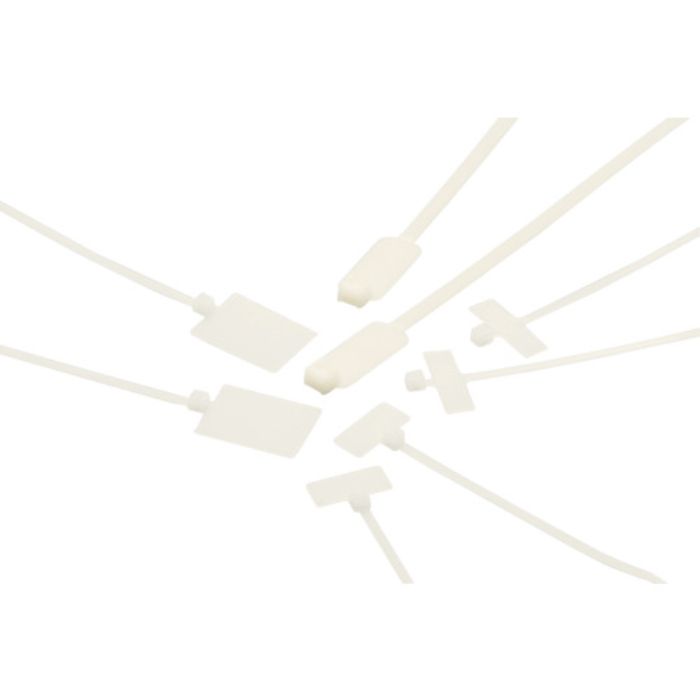PANDUIT 旗型タイプナイロン結束バンド ナチュラル (100本入)(Tcode:4382781)