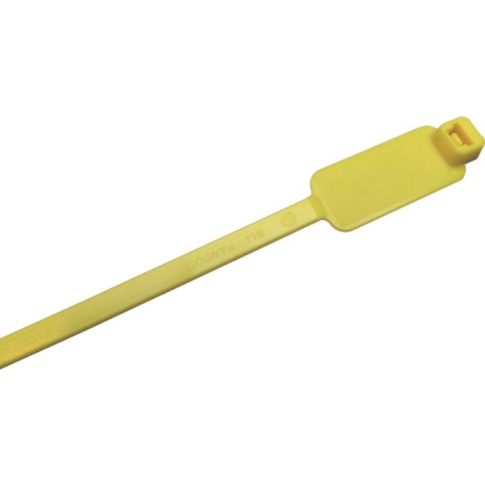 PANDUIT 旗型タイプナイロン結束バンド 黄 (500本入)(Tcode:8503822)