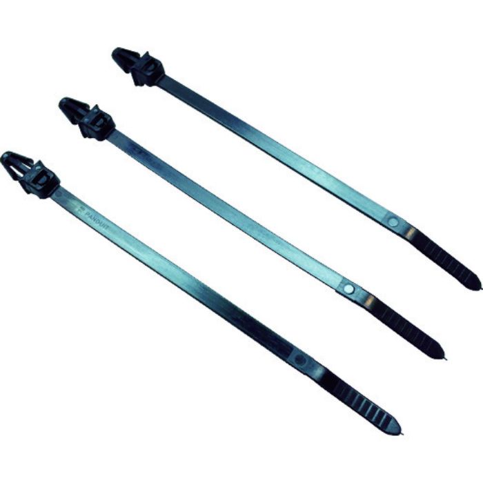 PANDUIT 押し込みタイプナイロン結束バンド 耐候性黒 4.8×135×1.3 (1000本入)(Tcode:4775082)