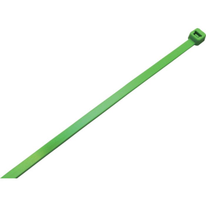 PANDUIT ナイロン結束バンド 蛍光緑 (100本入)(Tcode:8146489)