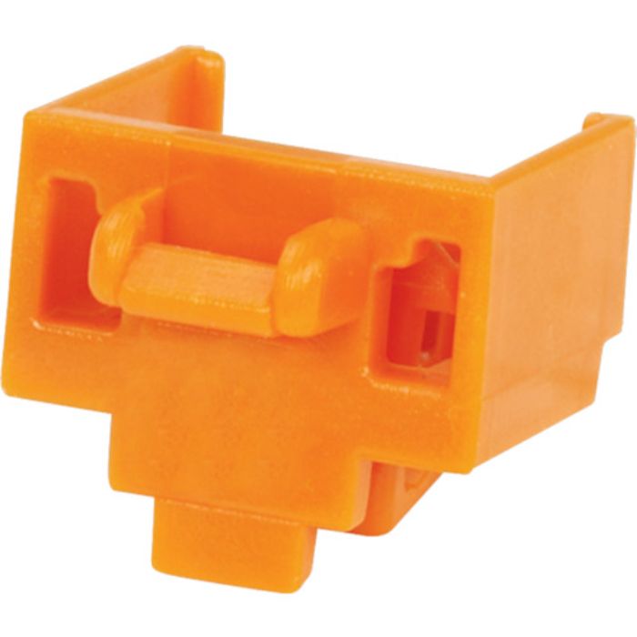 PANDUIT モジュラージャックガード オレンジ (100個入)(Tcode:8257349)