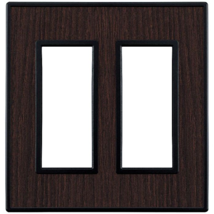 スガツネ工業 (210032231)PXP-FB02-WLスイッチプレート・コンセントプレート(2連)(Tcode:3857127)